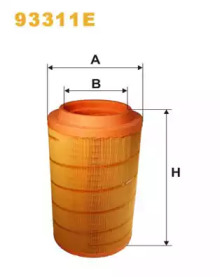 WIX FILTERS 93311e -  Воздушный фильтр